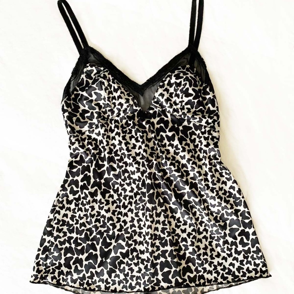 DOLCE & GABBANA Butterfly Print Cami NWOT - Picture 1 of 15